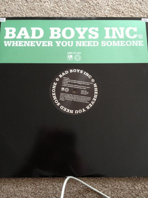 Bad Boys Inc. : Whenever You Need Someone (12", Single, Promo)