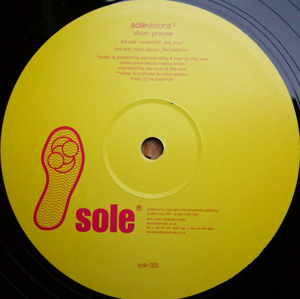 Various : Solevisions 3 Album Preview (12")