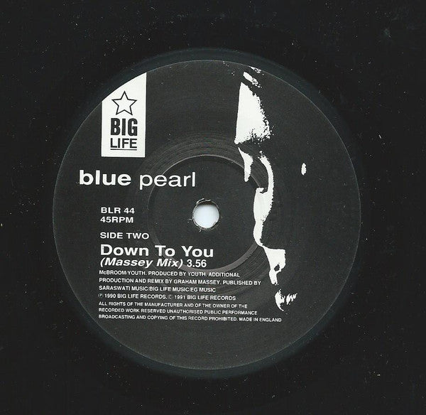 Blue Pearl : Alive (7", Single)