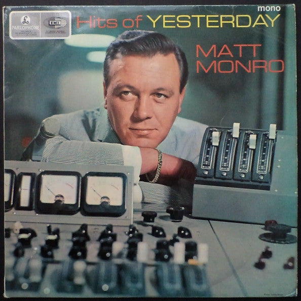 Matt Monro : Hits Of Yesterday (LP, Comp, Mono, RE)