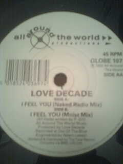 Love Decade : I Feel You (7", Single)