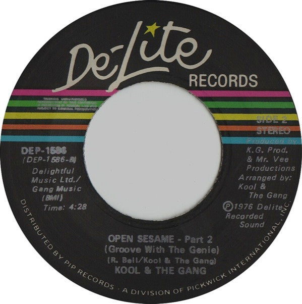 Kool & The Gang : Open Sesame (7")