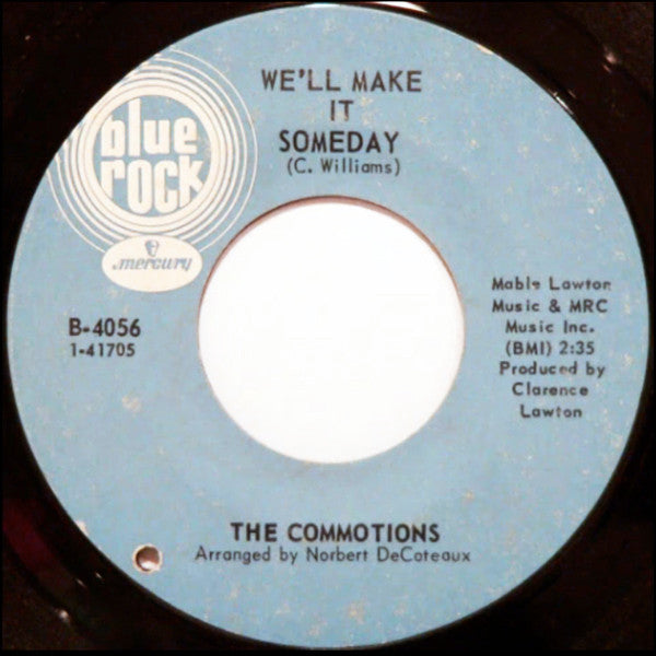 The Commotions : We'll Make It Someday / Handy Man (7")