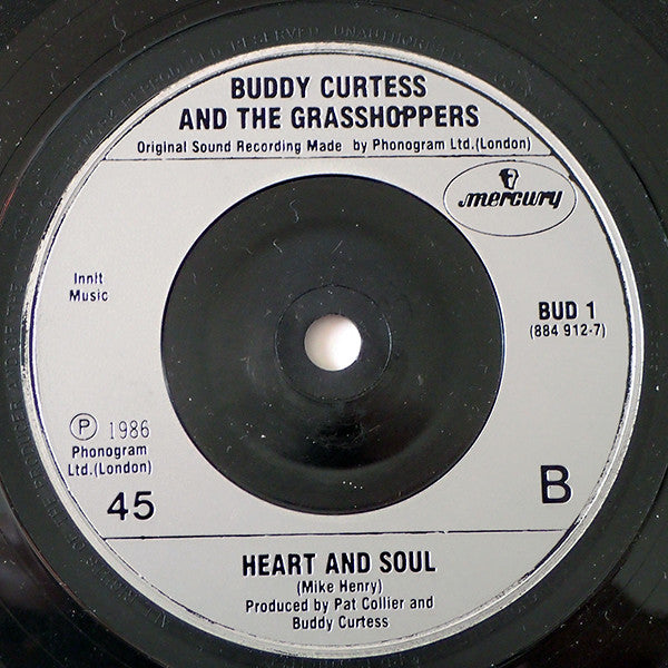Buddy Curtess & The Grasshoppers : Shout (7")