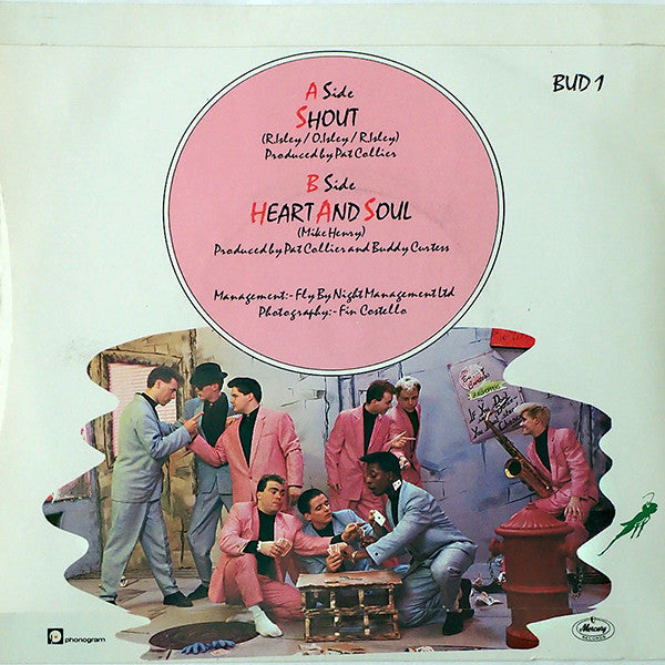 Buddy Curtess & The Grasshoppers : Shout (7")