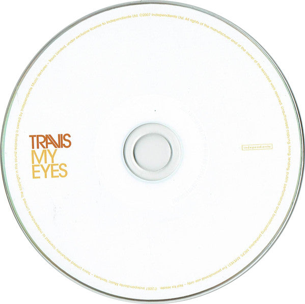Travis : My Eyes (CD, Single, Promo)