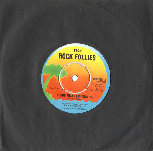 Rock Follies : Glenn Miller Is Missing (7", Single)