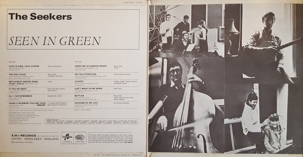 The Seekers : Seekers Seen In Green (LP, Mono, Gat)