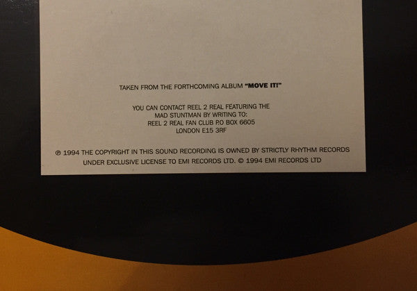 Reel 2 Real Featuring The Mad Stuntman : Can You Feel It? (12")