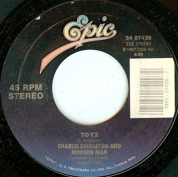 Charlie Singleton And Modern Man (2) : Nothing Ventured-Nothing Gained (7")