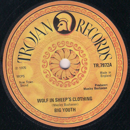 Big Youth : Wolf In Sheep's Clothing (7")
