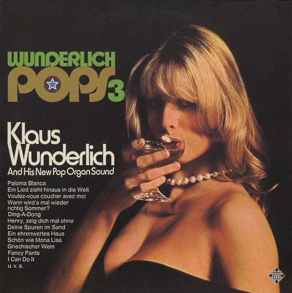 Klaus Wunderlich : Wunderlich Pops 3 (LP, Album, RE)