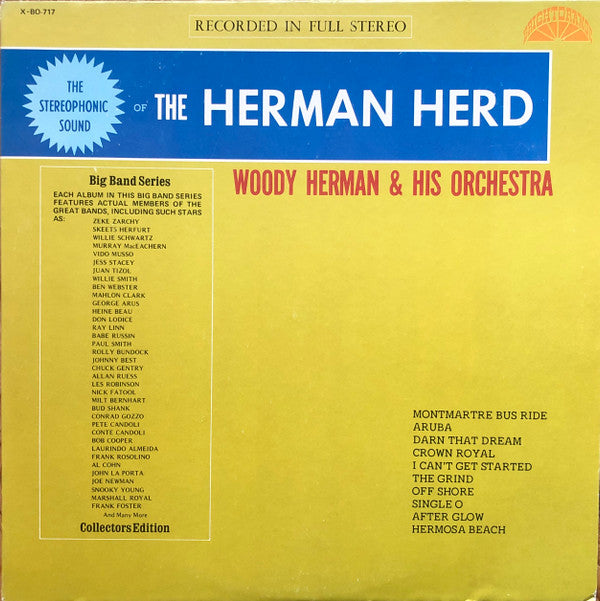 Woody Herman And His Orchestra : The Stereophonic Sound Of The Herman Herd (LP, Album)