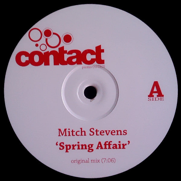 Mitch Stevens : Spring Affair (12", Promo)