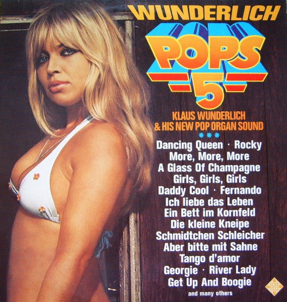 Klaus Wunderlich : Wunderlich Pops 5 (Klaus Wunderlich & His New Pop Organ Sound) (LP)