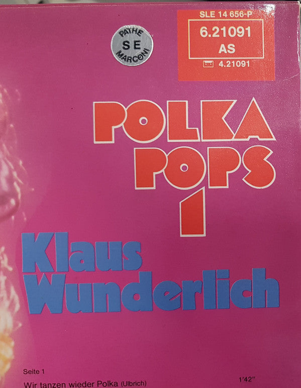 Klaus Wunderlich : Polka Pops 1 (LP, RP)