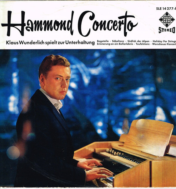Klaus Wunderlich : Hammond Concerto (LP, Album)