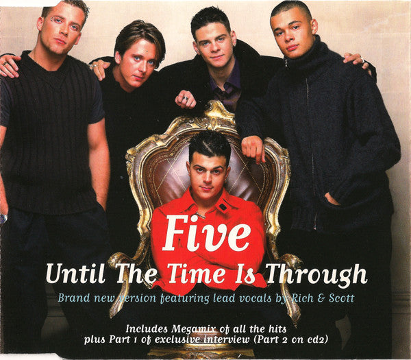 Five : Until The Time Is Through (CD, Single, CD1)