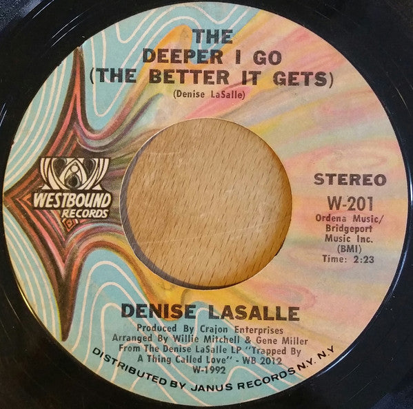 Denise LaSalle : Now Run And Tell That (7", Single, Styrene)