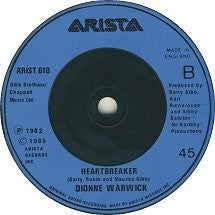 Dionne Warwick And Barry Manilow : Run To Me (7", Single)