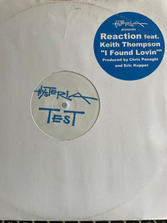 Reaction (2) : I Found Lovin (12", TP)
