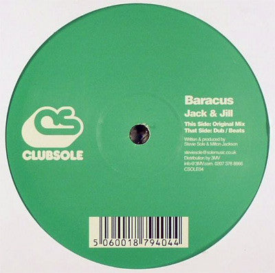 Baracus : Jack & Jill (12")