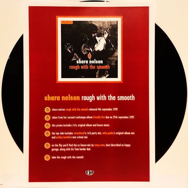 Shara Nelson : Rough With The Smooth (12", Promo)