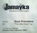 Soul Providers : After Dark EP (12", EP, Promo, W/Lbl)