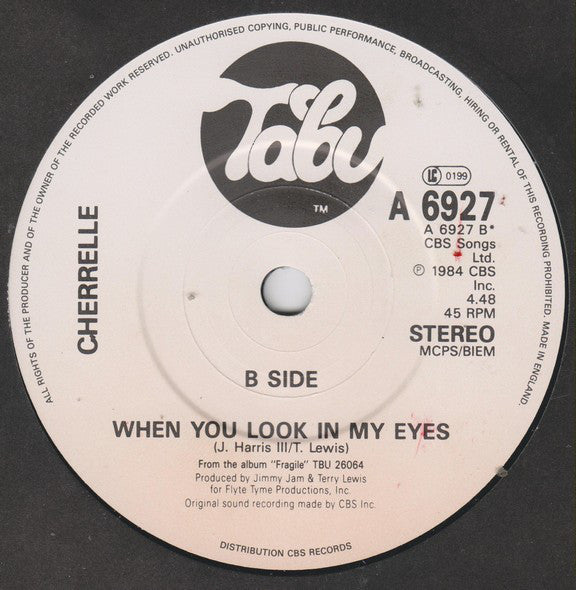 Cherrelle : Will You Satisfy? (7", Single)