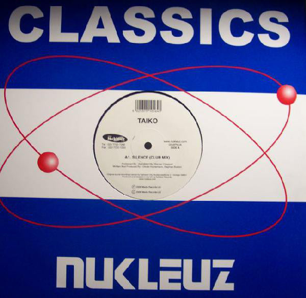 Taiko / Terry Bones : Silence / Getaway (12")