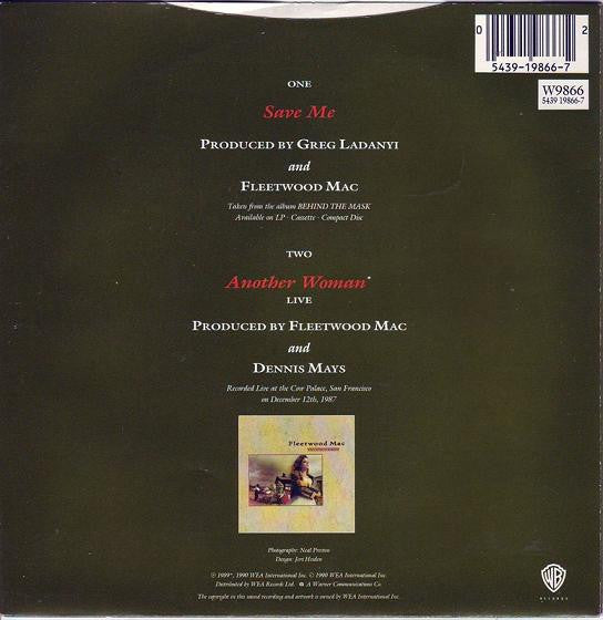 Fleetwood Mac : Save Me (7", Single, Sol)