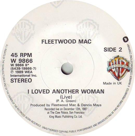 Fleetwood Mac : Save Me (7", Single, Sol)