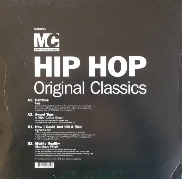Various : Mastercuts Classics Hip Hop (12")