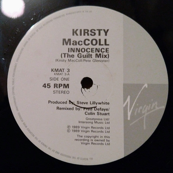 Kirsty MacColl : Innocence (12", Single)