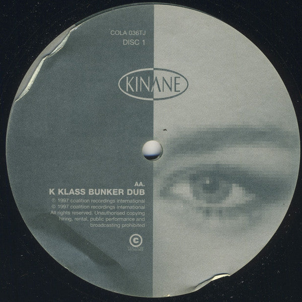 Kinane : Business (2x12", Promo, One)