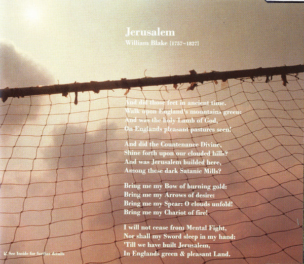 Fat Les : Jerusalem (CD, Single)