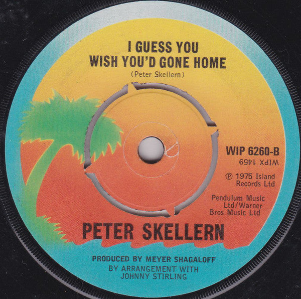 Peter Skellern : Now That I Need You (7")