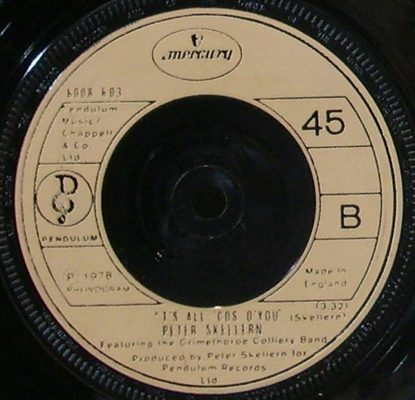 Peter Skellern : Love Is The Sweetest Thing (7")
