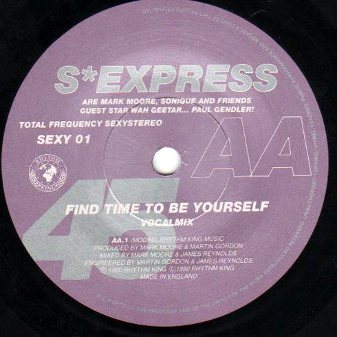 S'Express : Nothing To Lose (7", Single, Lyn)