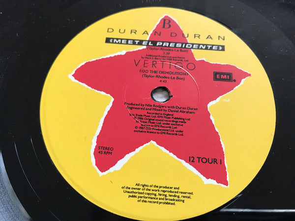 Duran Duran : Meet El Presidente (12")