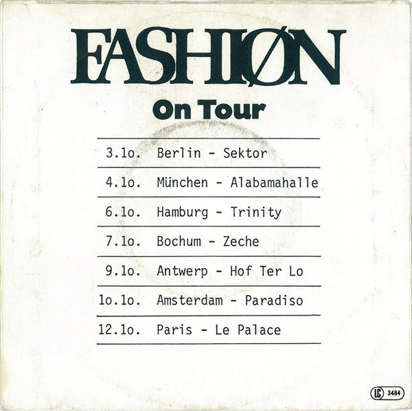 Fashion : Love Shadow (7", Single)