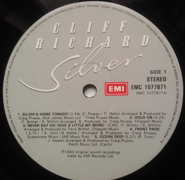 Cliff Richard : Silver (2xLP, Album + Box)