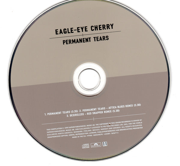 Eagle-Eye Cherry : Permanent Tears (CD, Single, CD2)