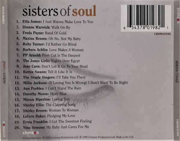 Various : Sisters Of Soul (CD, Comp, Nim)