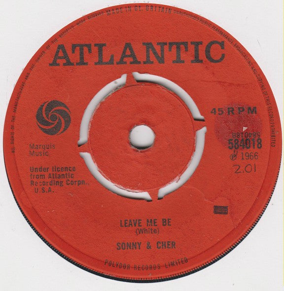 Sonny & Cher : Have I Stayed Too Long (7", Single, 4-P)