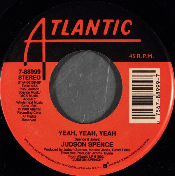 Judson Spence : Yeah, Yeah, Yeah (7", Single)