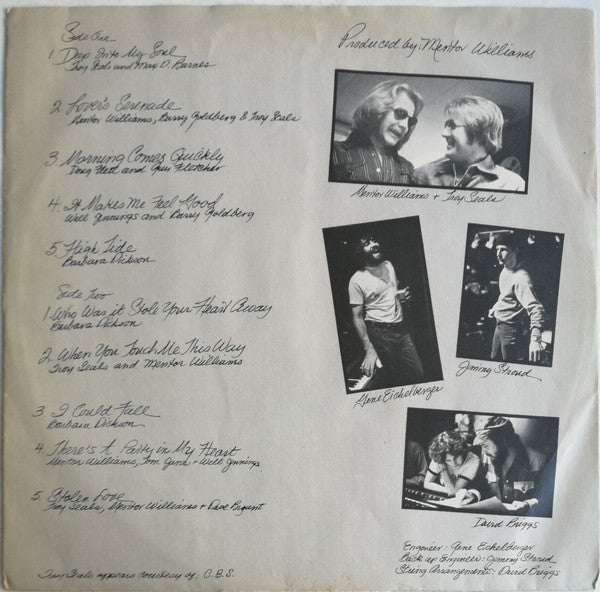 Barbara Dickson : Morning Comes Quickly (LP, Album, RCA)