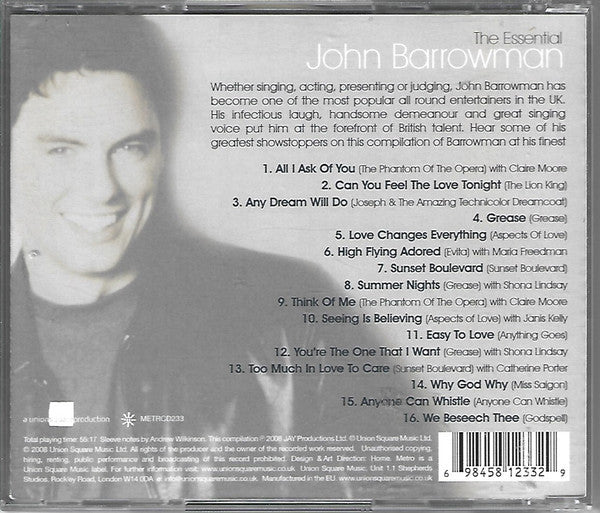 John Barrowman : The Essential John Barrowman (CD, Comp)