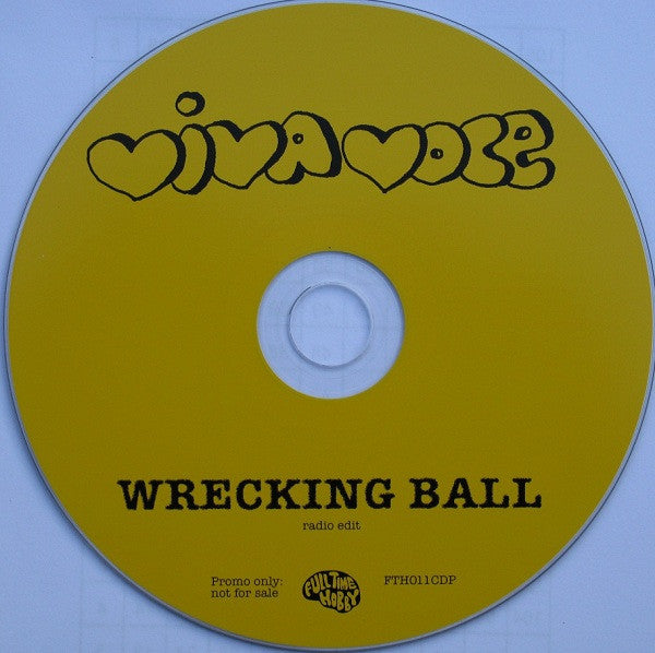 Viva Voce : Wrecking Ball (CD, Single, Promo)