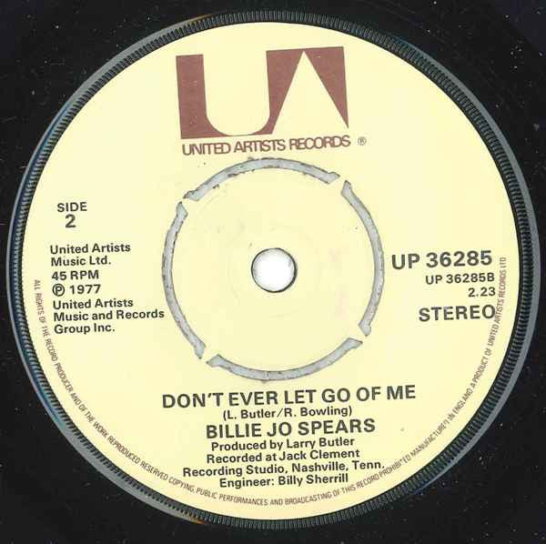 Billie Jo Spears : Every Time I Sing A Love Song (7")